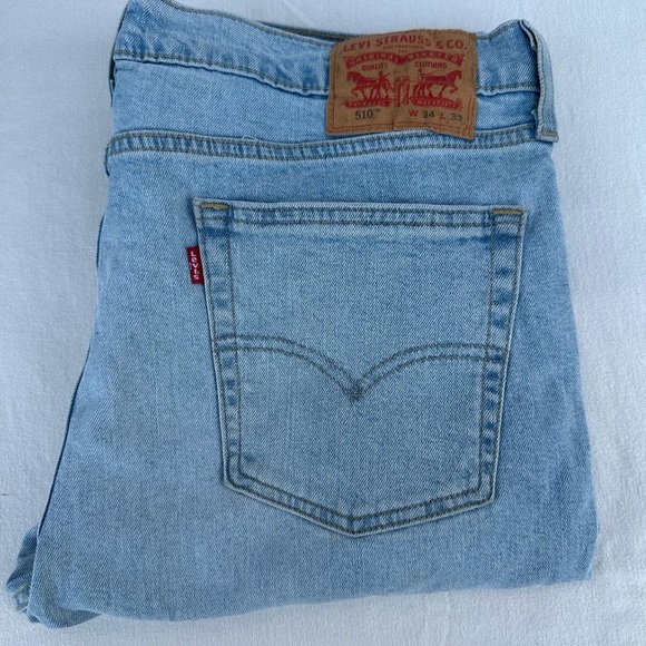 Levi's 510Blue Skinny Jeans Classic Design # A1 - Picture 1 of 8